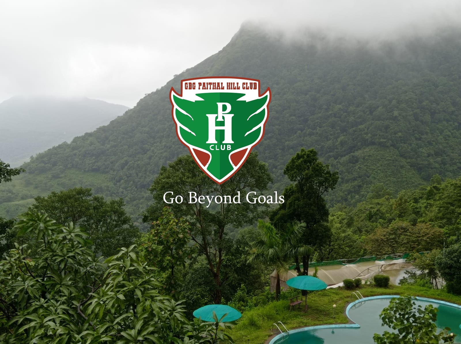 Heritage wooden villa surrounded by misty forest at Paithal Hill Resort