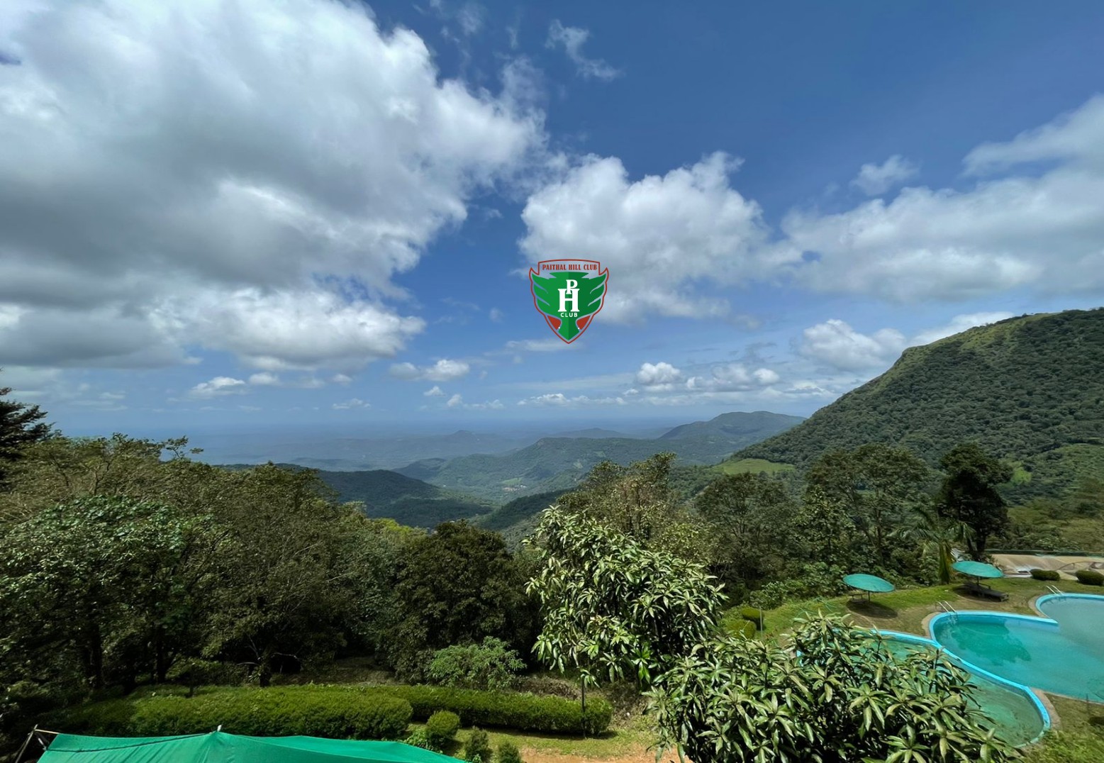 Mountain views over the Western Ghats